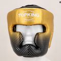 Boxerská helma  Top King Super Star gold 8