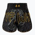 Pánské tréninkové šortky Venum Serpenti Muay Thai black/silver/gold 2
