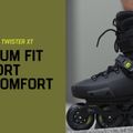 Dámské kolečkové brusle Rollerblade Twister Xt black 07221100 2A2 14