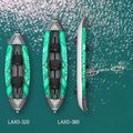 Nafukovací kajak pro 3 osoby Aqua Marina Laxo Rekreační kajak 12'6" green 11
