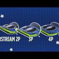 JOBE Airstream Vlečný 3P tyrkysovo-oranžový plovák 230322004-PCS 8