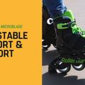 Rollerblade Microblade dětské kolečkové brusle černo-žluté 7101700215 10