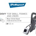 Dětská sedačka na kolo  Polisport Groovy Maxi FF 29 black/dark grey 8