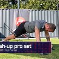Podpěry na kliky Pure2Improve Push-up Pro Set červeno-černé P2I202160 6