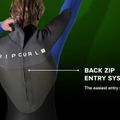 Pánský neopren   Rip Curl Omega 5/3 mm GB B/Zip blue 4