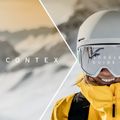 Lyžařské brýle HEAD Contex bílé 392831 8