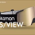 Lyžařské brýle Salomon S/View černé L41153100 7