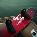 JOBE Wakeboard Logo Wakeboard 138 & Vázání Unit Set černá/červená 278822008 8