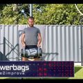 Tréninkový vak 5 kg Pure2Improve Power Bag černo-žlutý P2I201710 6
