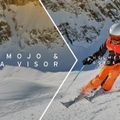 Dětská lyžařská helma HEAD Mojo Visor S2 bílo-černá 328152 12