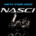 Spinningový naviják Shimano Nasci FC stříbrný NASC2000SFC 5
