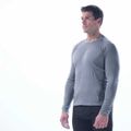 Pánský longsleeve termo tričko Icebreaker 200 Oasis Crewe black 16