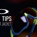 Cyklistické brýle Oakley Flight Jacket černo-fialové 0OO9401 8