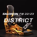 Pánské snowboardové vázání Salomon District černé L41776000 9