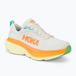 Pánské běžecké boty  HOKA Bondi 8 blanc de blanc/solar