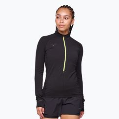 Dámské běžecké tričko Longsleeve HOKA BaseZip Long Sleeve black