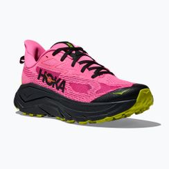 Dámské běžecké boty HOKA Challenger 8 neon rose/black