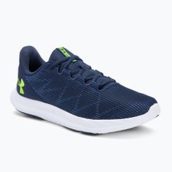 Pánské běžecké boty Under Armour Charged Speed Swift washed navy/black/high vis yellow