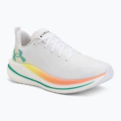 Dámské běžecké boty Under Armour Velociti SPD white/orange bloc/metallic silver