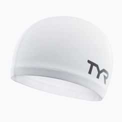 Plavecká čepice TYR Silicone Comfort white