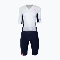 Dámský triatlonový dres HUUB Anemoi 3 SUB22 white/navy/pink