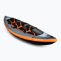 Nafukovací kajak pro 2-3 osoby AQUASTIC černý AQS-KYK003