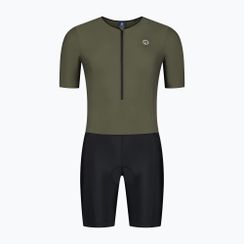 Triatlonová kombinéza Rogelli Florida Tri Suit black/army green