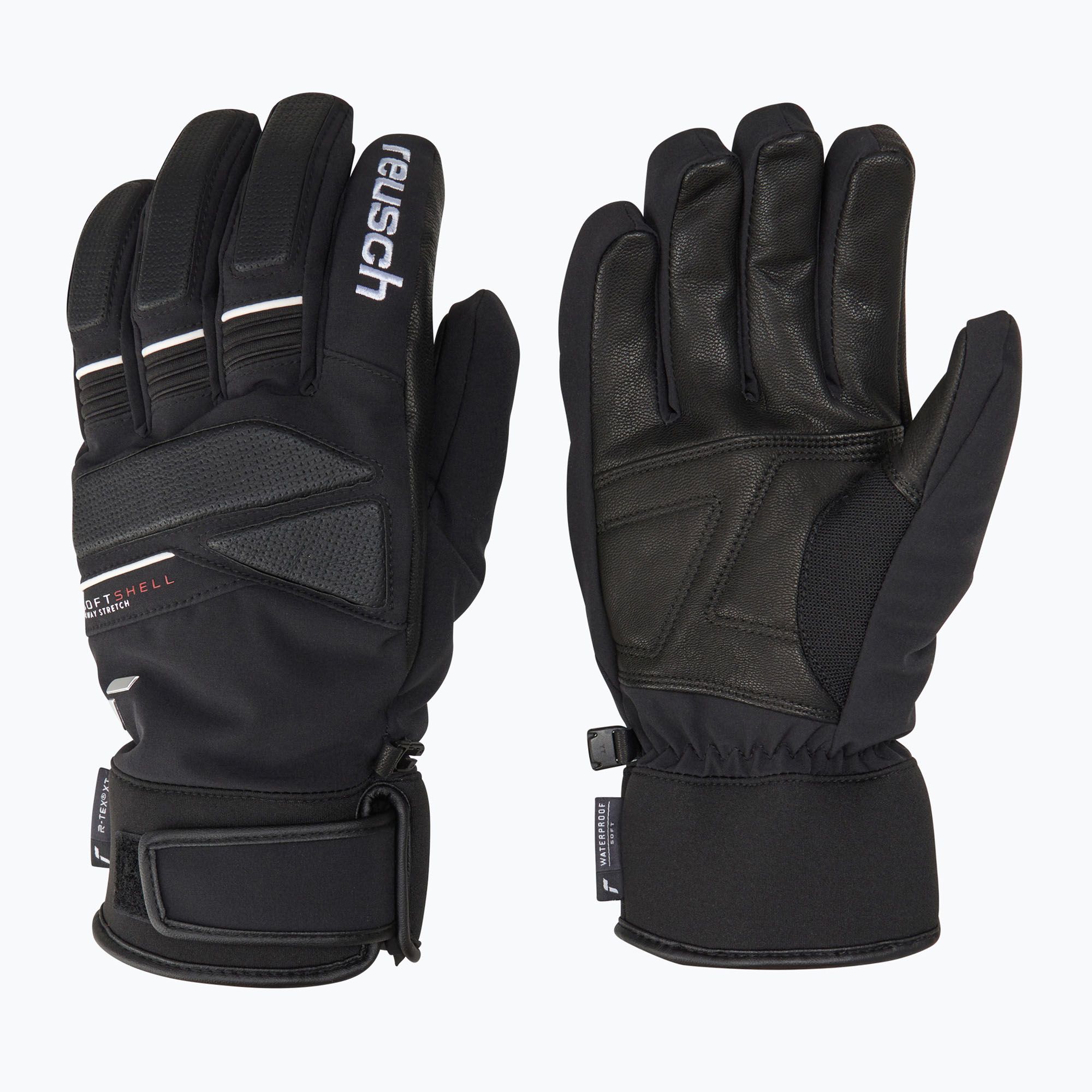 Reusch FINGERHAND THUNDER - Handschoenen - white/black/zwart