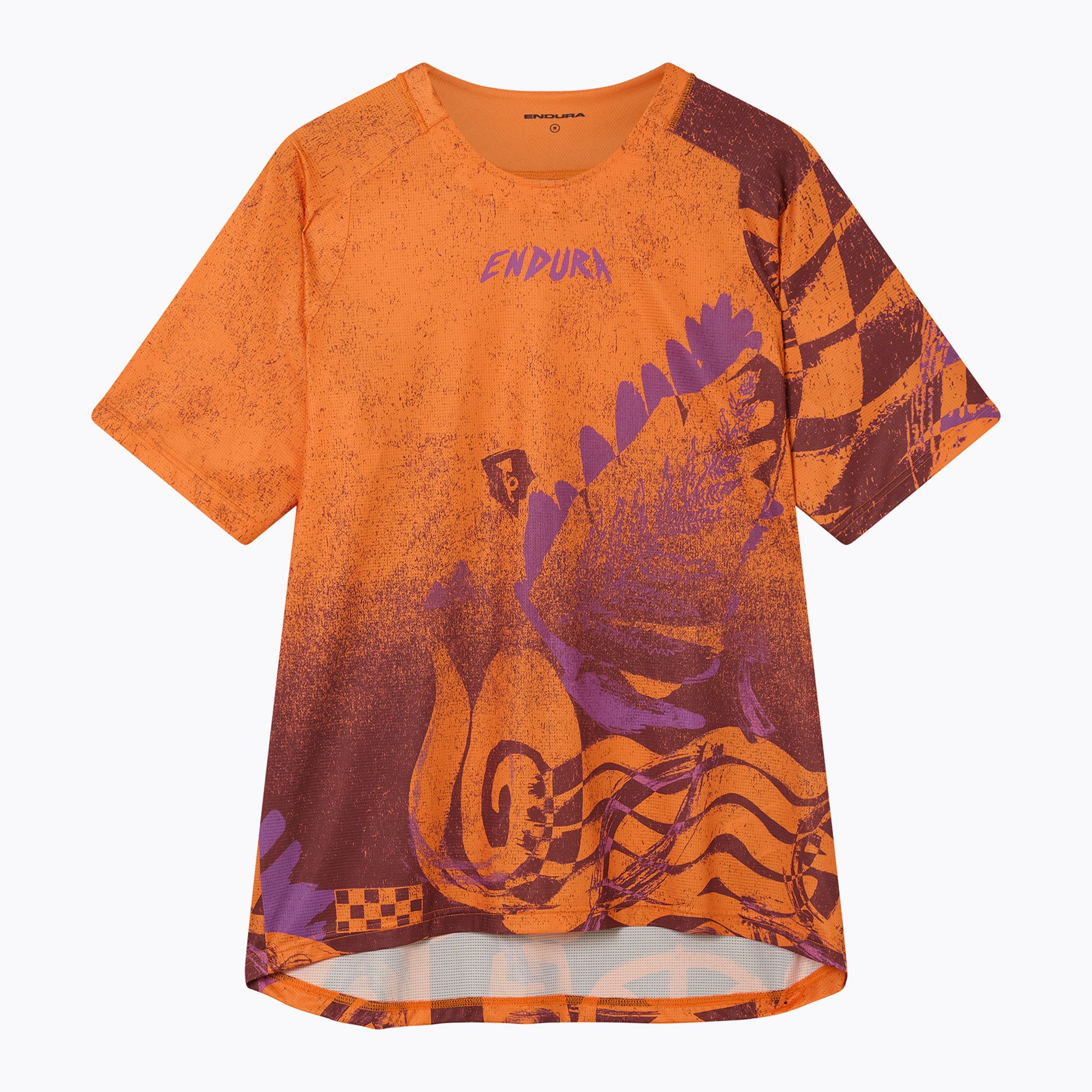 Pánský cyklistický dres Endura Singletrack Print trail bronze (E5214BZT ...