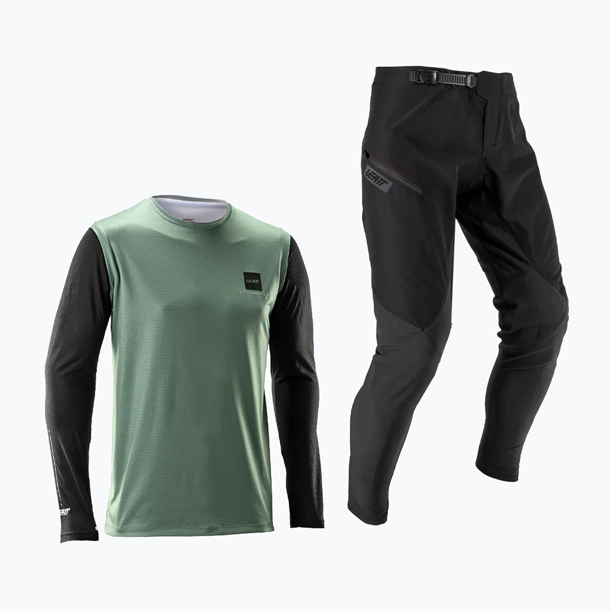 Good Riding Kit Dětský cyklistický komplet Leatt Ride Kit MTB 1.0 mist green ...