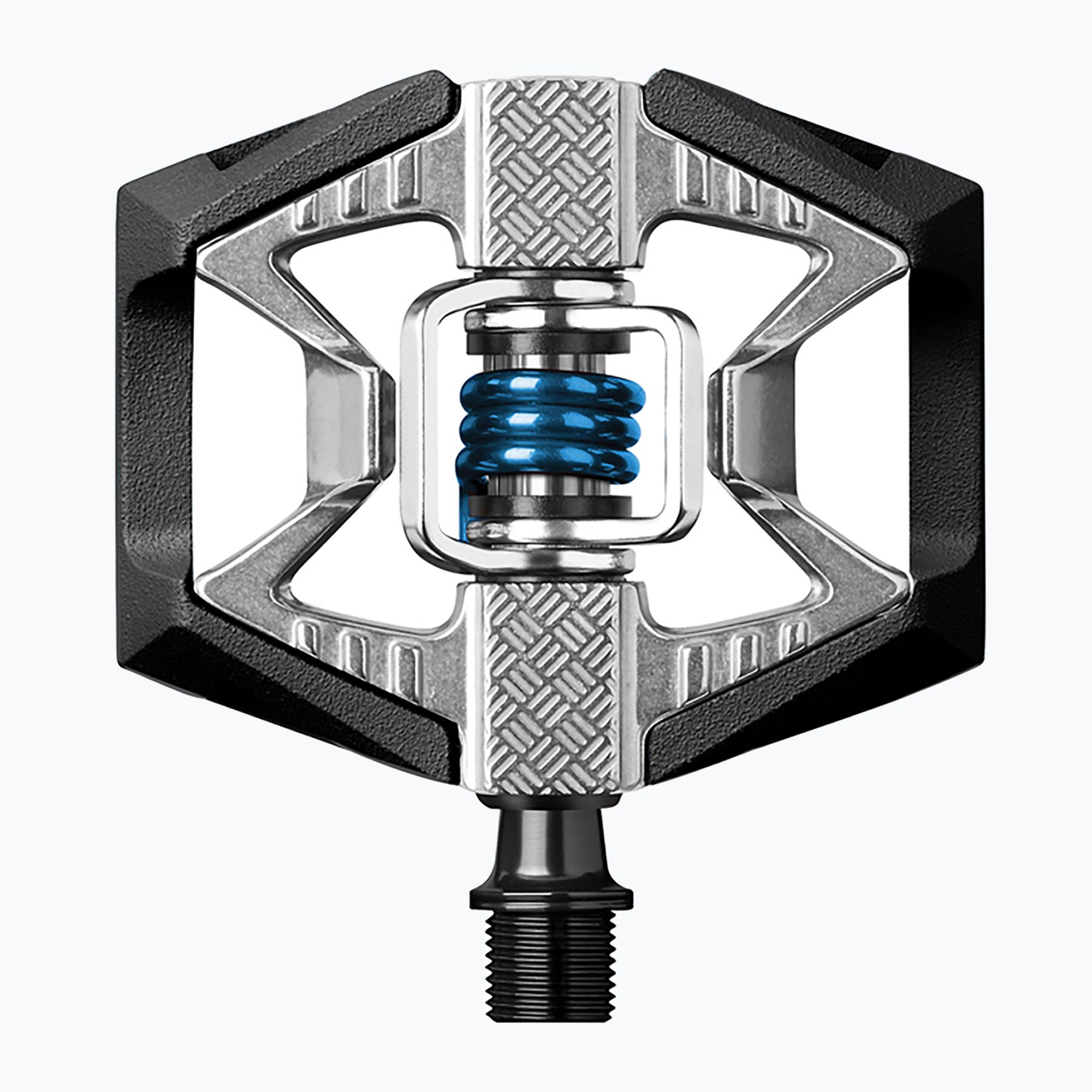 Crankbrothers Double Shot 2 černé/stříbrné/modré pedály na kolo ...