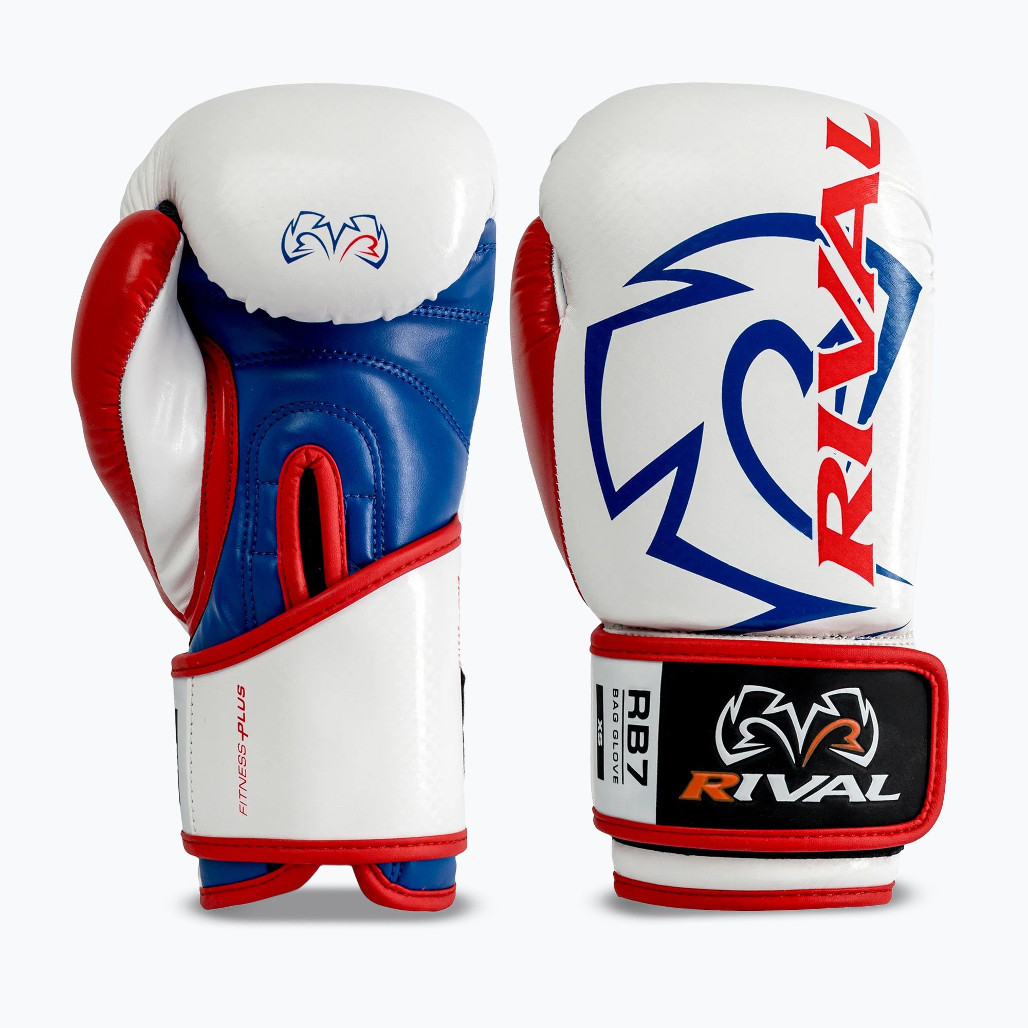 Rival Rb7 Boxerské rukavice Rival RB7 Fitness Plus Bag white/blue (RB7-WHITE/RED ...