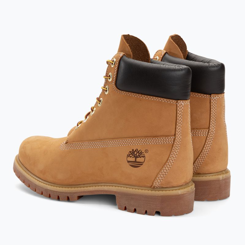 Pánské trekové boty Timberland Premium 6 Inch wheat nubuk 3
