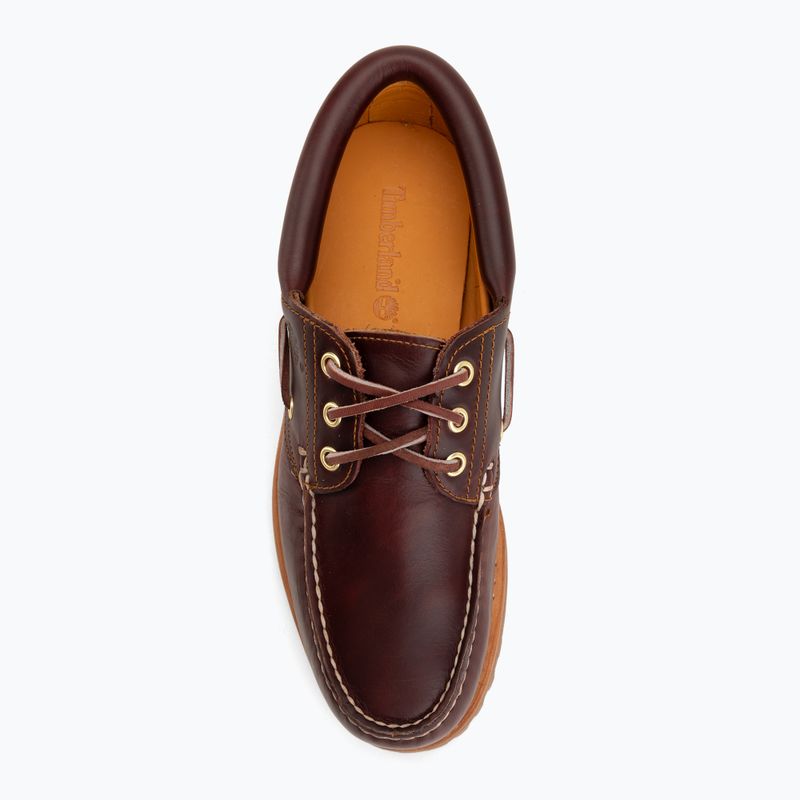 Pánské boty Timberland Authentics 3 Eye Classic burgundy 5