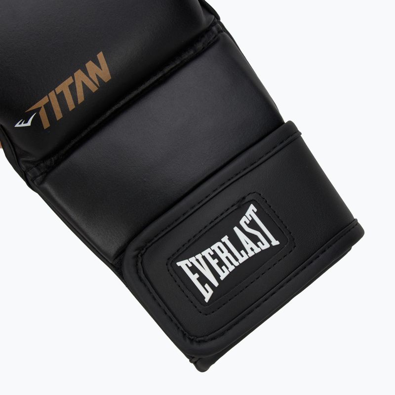 Grapplingové rukavice Everlast Titan Hybrid black  5