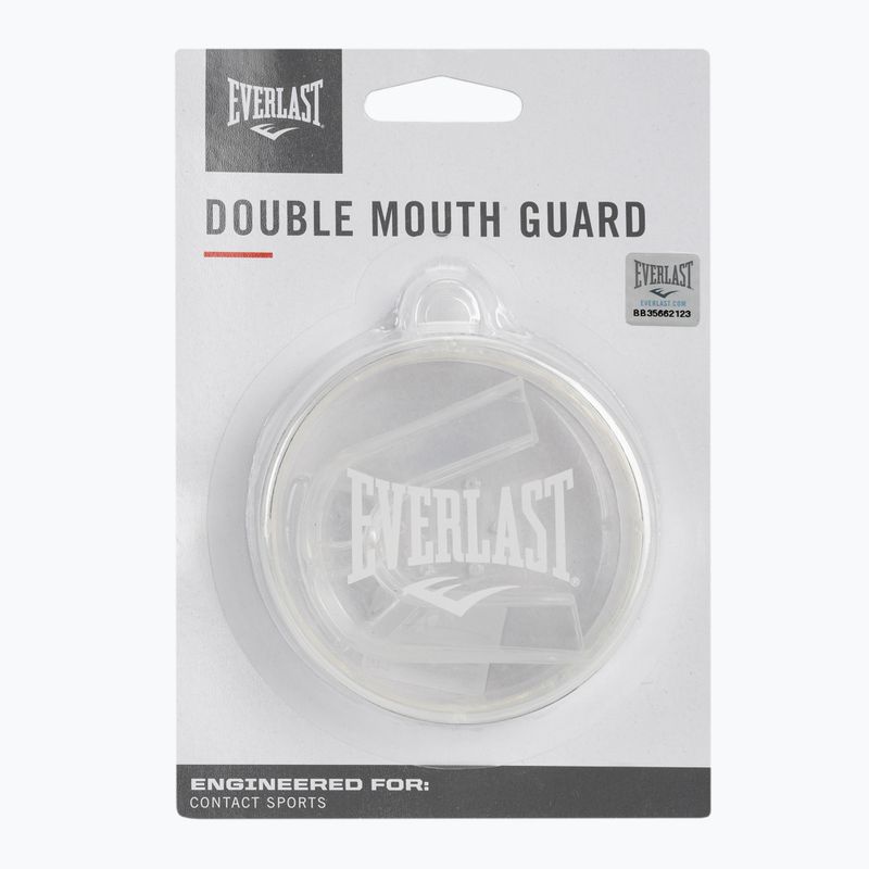 EVERLAST dvojitý chránič čelistí čirý 4410