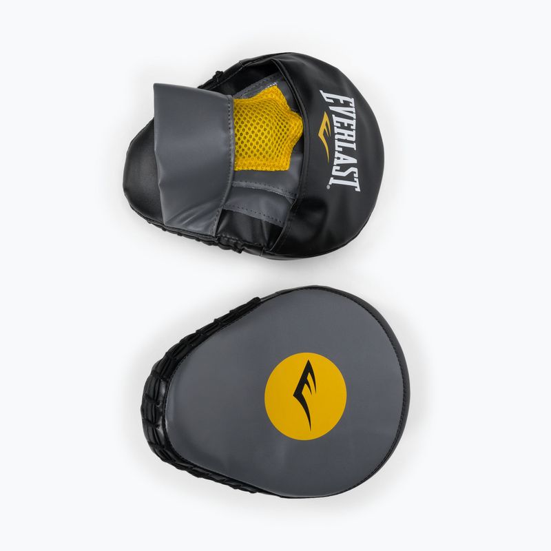 EVERLAST Lea Punch Mantis šedé kožené tréninkové štíty EV4910 2