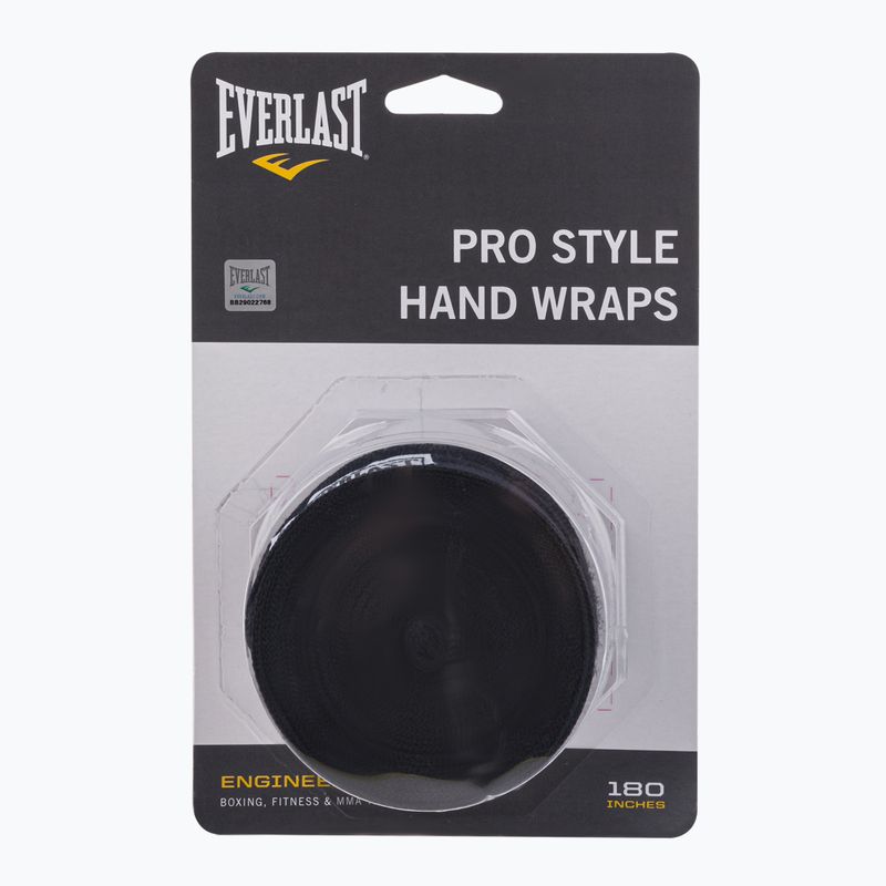 Boxerské bandáže EVERLAST černé EV4456 BLK