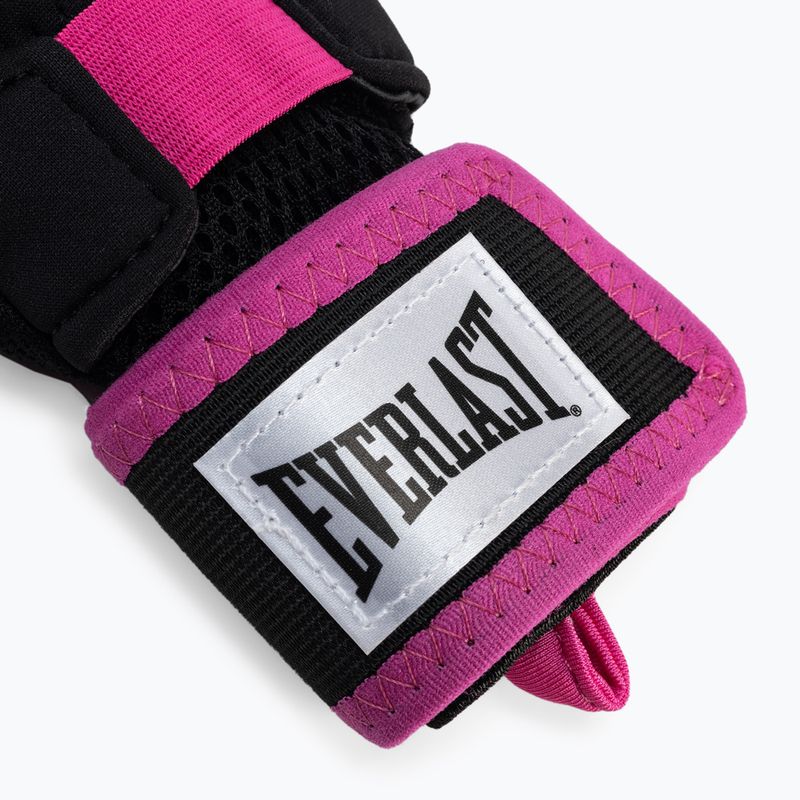 Dámské vnitřní rukavice EVERLAST gelové černé EV4355 BLK/PINK-S/M 4