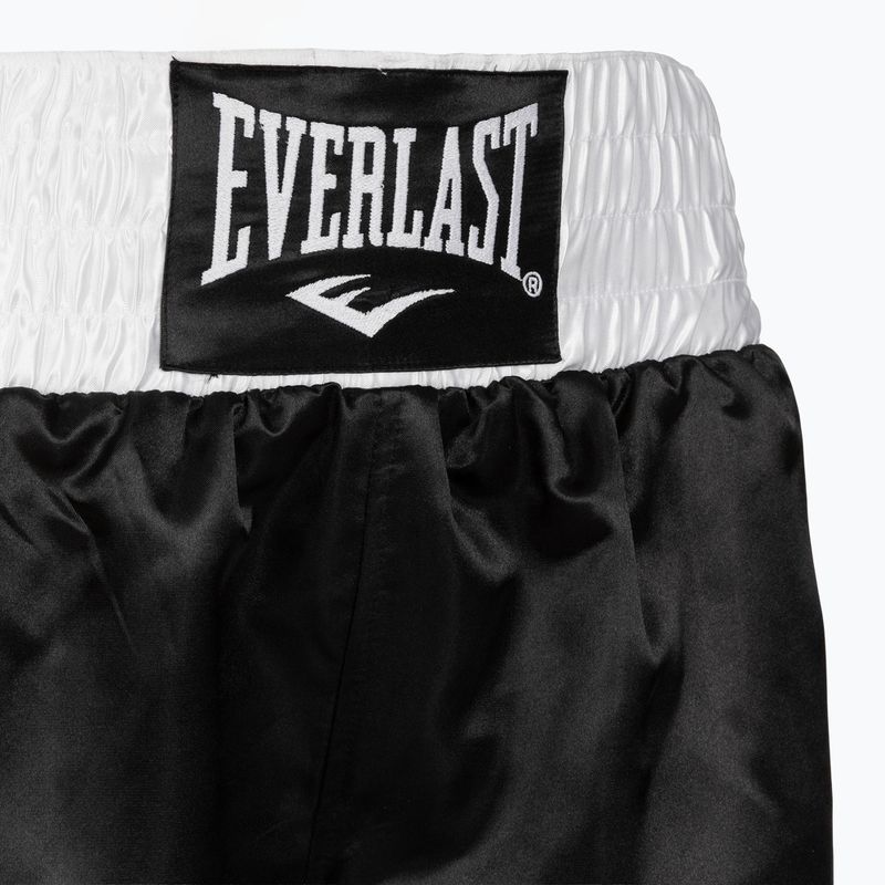 Pánské sportovní šortky Everlast Trunks Pro black/white 3