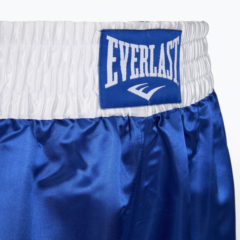 Pánské tréninkové šortky Everlast Trunks Pro blue/white 4