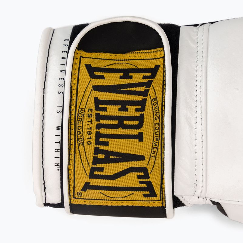 Boxerské rukavice EVERLAST 1910 Classic bílé EV1910 WHT-12 oz. 5