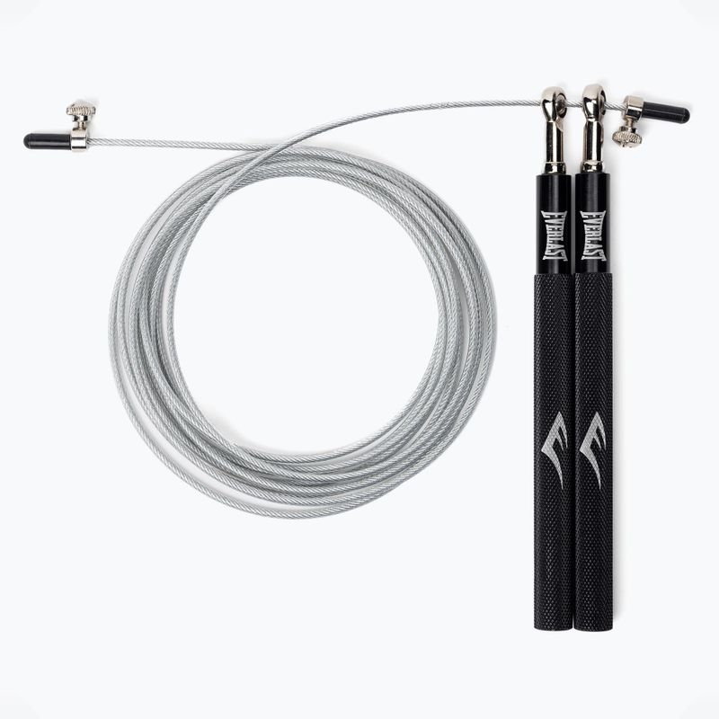 Švihadlo EVERLAST Aluminium Speed Rope černé EV3390