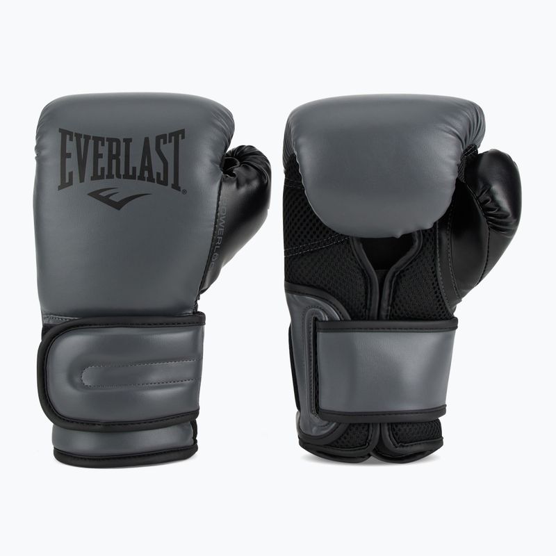 Boxerské rukavice  Everlast Powerlock 2 charocal