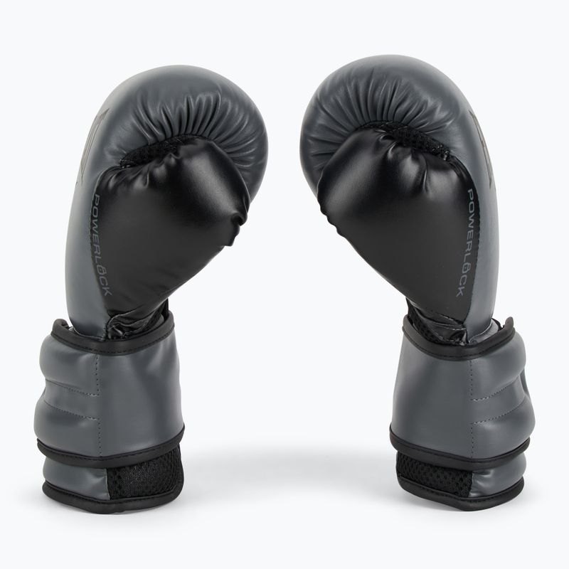 Boxerské rukavice  Everlast Powerlock 2 charocal 4