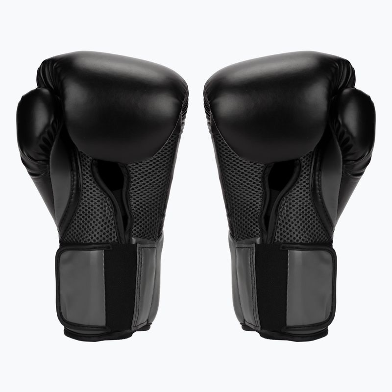 Pánské boxerské rukavice EVERLAST Pro Style Elite 5 černé EV2500 BLK/GRY-10 oz. 2