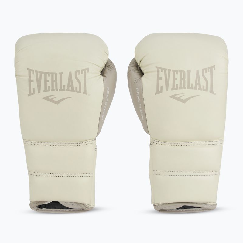 Boxerské rukavice Everlast Powerlock 2 Laced Pro Training white 2