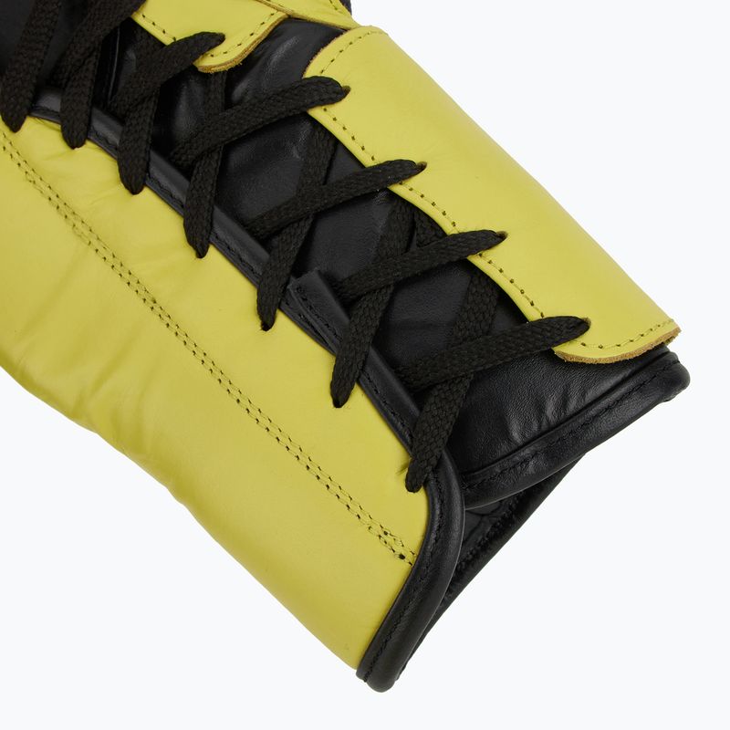 Boxerské rukavice Everlast Powerlock 2 Laced Pro Training neon yellow 6
