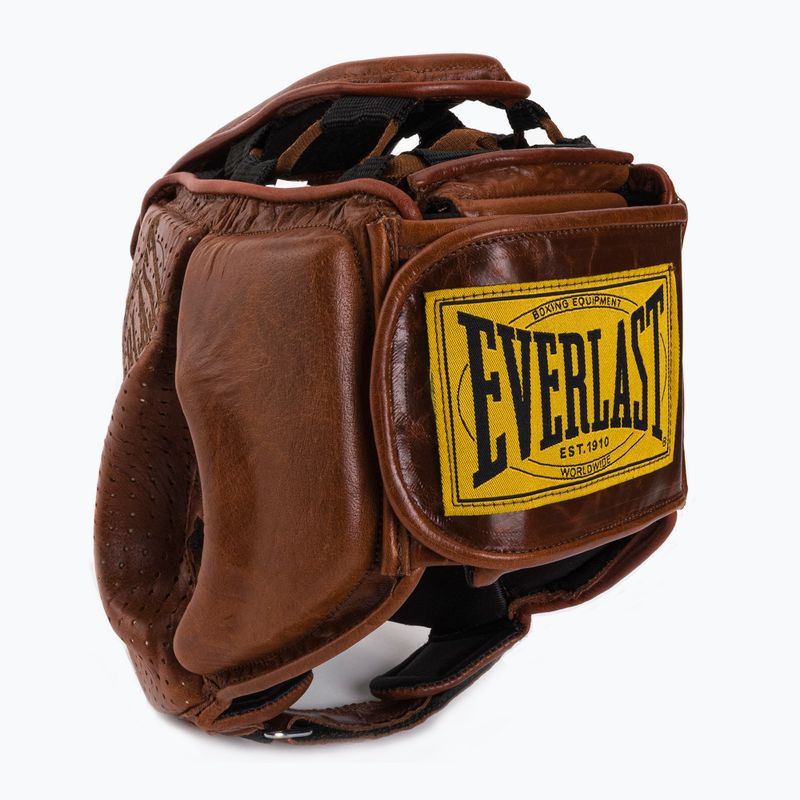 Everlast 1910 PRO hnědá boxerská helma 4660 3