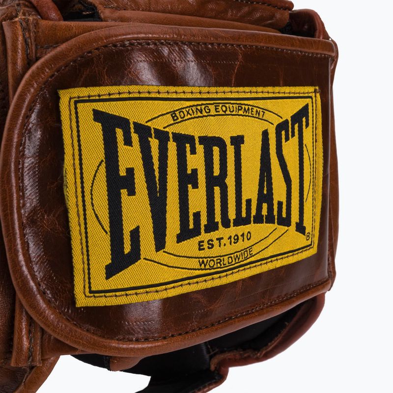Everlast 1910 PRO hnědá boxerská helma 4660 4
